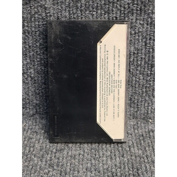 Vintage Genesis Abacab Audio Cassette Tape 1981 Atlantic Records - Picture 2 of 4